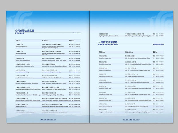 中航旅业画册年报十