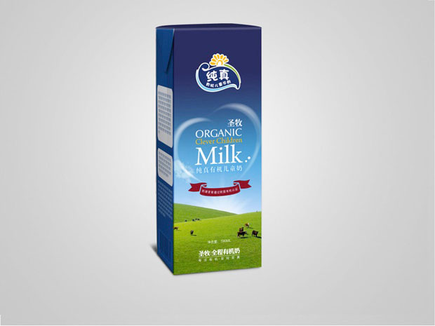 圣牧牛奶包装产品包装二
