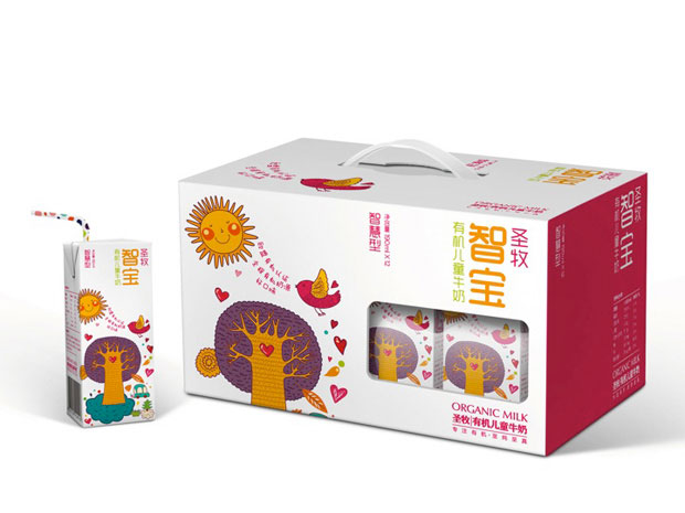 圣牧牛奶包装产品包装十四