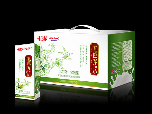 三元五色养产品包装四