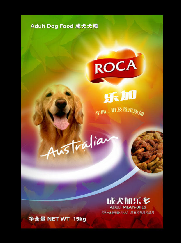 乐加狗粮产品包装一