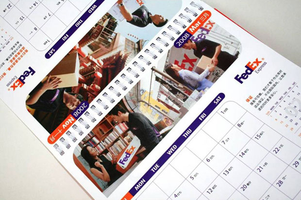 联邦快递画册年报五